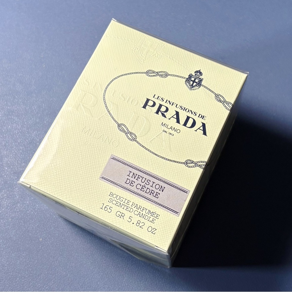 Prada Les Infusions Infusion De Cedre Scented Candle 5.82oz/165g NIB Sealed